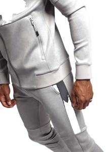 Último chándal cortavientos para hombre, venta al por mayor, gimnasio para hombre, entrenamiento, correr, Jogger, traje 100% algodón orgánico de secado rápido - Product Image 4