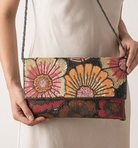 Bolso de Mano con Bordado de Cuentas, Diseño Floral, Moda de Verano, el Mejor Regalo para Mujeres, para Fiestas, Bodas y Uso Diario, Precio B2B - Product Image 2