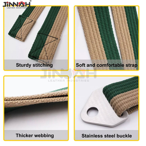 Leather Weight <b>Lifting</b> Wrist <b>Strap</b> Elastic Cotton Customized Color Custom Logo Private Label Fitness Gym <b>Straps</b> <b>Lifting</b> - Product Image 3