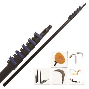 Pole Telescopic Poles Non-volatile Carbon Fiber Outrigger <b>Light</b> Weight High Strength Carbon Fiber Tube Outrigger Poles - Product Image 1