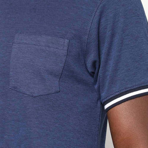 T-shirt décontracté pour homme, coupe ajustée, respirant, manches courtes, col rond, vêtements de sport pour tous les jours, entraînement en salle de sport, fitness, exercice - Product Image 5