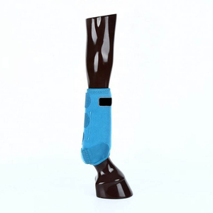 Nouvelles protections de sabots et brosses pour chevaux sur mesure, design dernier cri, avec logo, en cuir PU, imperméables, respirantes, haute qualité - Product Image 2