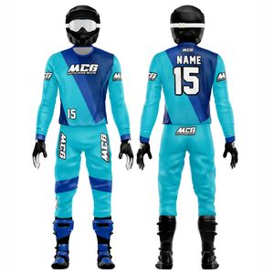 Tenues de course de motocross, VTT, BMX, tout-terrain, ATV, de qualité supérieure, en tissu luxueux, avec impression sérigraphique en silicone, design populaire 2027 - Product Image 1