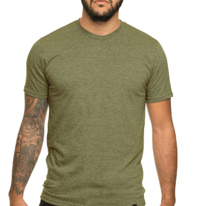 Camisetas de Cuello Redondo para Hombre, Corte Ajustado, 100% Algodón, Poliéster/Algodón, al por Mayor - Product Image 5