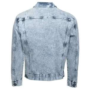 <b>Men</b> <b>Denim</b> <b>Jacket</b> with Sherpa Lining <b>Jacket</b> for Casual and Cool Weather Wear, Stylish Autumn <b>Jacket</b> Reasonable Price OEM Service - Product Image 1