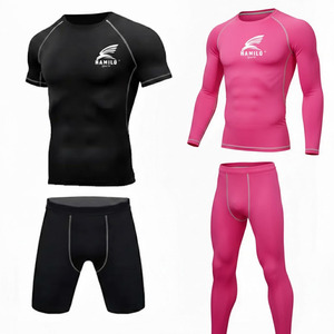 เสื้อคอมเพรสชั่นแขนยาวผู้ชาย มีสินค้าในสต็อก ผ้าฝ้าย 100% ระบายอากาศได้ดี แห้งเร็ว ลายพิมพ์ดิจิตอล ผลิตในประเทศปากีสถาน - Product Image 2