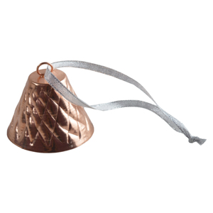 Campana Navideña Colgante de Cobre Brillante, Ideal para Decoración de Fiestas de Navidad y Año Nuevo, Diseño de Campana Colgante de Metal Sólido - Product Image 4