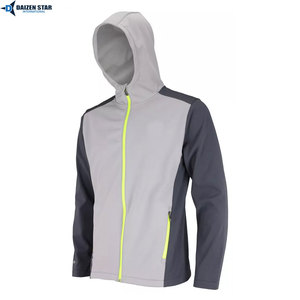 Chaqueta Softshell Personalizable con Capucha, Unisex, Casual, para Exteriores, con Cuello Alto, Bolsillo Frontal, Resistente al Viento, Transpirable y Ecológica para Invierno - Product Image 3