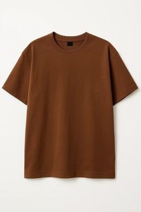 Camiseta de Manga Corta para Hombre, Color Sólido, Corte Regular, Cuello Redondo, Informal, de Algodón Transpirable, Diseño Liso, para Verano, con Logotipo Personalizado - Product Image 2