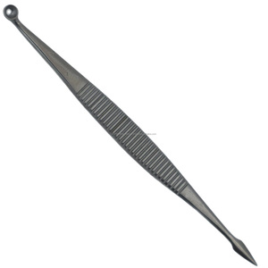 Double Ended Bone Curette Surgical Instrument Stainless Steel Dental Orthopedic Curette Reusable Autoclavable Medical <b>Tool</b> - Product Image 1