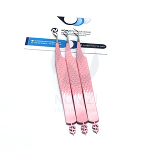Pinzas Profesionales de Acero Inoxidable Multiusos con Diseño de Dólar, Puntas Planas e Inclinadas, Negras, para Cejas y Depilación - Product Image 6
