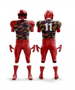 Maillots de football américain personnalisables de haute qualité pour jeunes et adultes avec impression par sublimation et twill. - Product Image 3