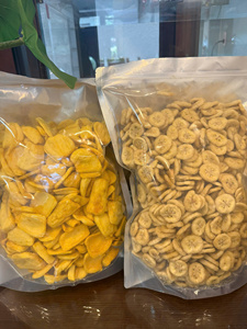 OEM Vacuum Fried Banana Chips <b>Dried</b> Jackfruit Slices Mixed Fruits <b>Vegetables</b> Crispy Jackfruit Banana Chips Sweet Vietnam - Product Image 1