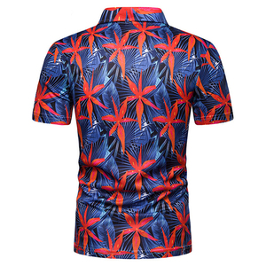 Polo en coton avec logo personnalisé pour hommes, grandes tailles, manches courtes, confortable pour les événements d'équipe ou la personnalisation de l'image de marque. - Product Image 3