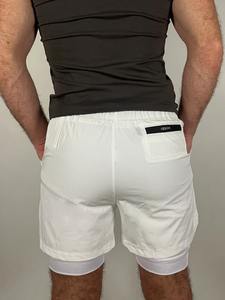 Custom Wholesale <b>Mens</b> <b>Compression</b> Gym <b>Shorts</b> Workout Fitness <b>Shorts</b> with Liner Double Layer <b>Compression</b> <b>Short</b> - Product Image 3