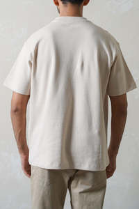T-shirts pour hommes à manches courtes, col rond, coupe classique, 100% coton, respirants, avec logo personnalisé - Product Image 4