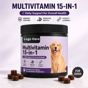 Probióticos y Masticables Multivitamínicos para Perros OEM, Marca Privada, Soporte Inmunológico, Salud Digestiva, Suplemento Vitamínico, Masticables Blandos para Mascotas - Product Image 2