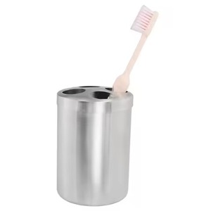 Simple Square Shape Wooden Tooth <b>Brush</b> Holder For Home Hotel Bathroom Use Tooth <b>Brush</b> Holder - Product Image 6