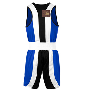 Conjunto de Uniforme de Boxeo Personalizado de Poliéster, Camiseta y Pantalones Cortos, Uniforme de Boxeo Pakistaní de Alta Calidad - Product Image 1