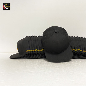High Quality Custom logo Embroidery <b>Flat</b> Top <b>Hat</b> Snapback Baseball <b>Cap</b> - Product Image 6