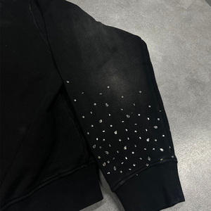 Sudaderas con Capucha de Invierno de Alta Calidad Hechas en Pakistán, Tejidas a Crochet, con Pedrería, Logotipo Personalizado de Alta Calidad para Venta en Línea - Product Image 4