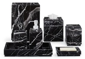 Elegante Juego de Baño de Resina Acrílica Hecho a Mano con Durabilidad, Decoración Vibrante y Elegante para el Hogar, Único y Portátil - Product Image 6