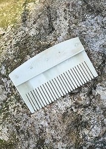 Eco-Friendly Polished Bone <b>Hair</b> <b>Comb</b> for Salon and Personal Use - Product Image 5