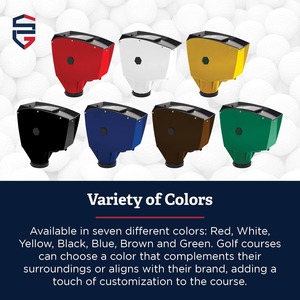 Lavador de Pelotas de Golf Estándar - Limpiador de Pelotas de Golf con Capacidad para 4 Pelotas |   Diseño de cepillo mejorado, disponible en 7 colores - Product Image 4