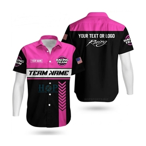 Vente en gros de polos de course F1 personnalisés avec logo, en maille polyester, pour piste, garage, karting, équipe sportive, uniforme homme, polo mécanicien - Product Image 6