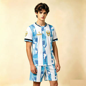 Camiseta Personalizada de la Copa Mundial de Fútbol 2026 para Niños, Impresión Digital del Equipo Nacional, Secado Rápido, Transpirable, Manga Corta, Informal - Product Image 2
