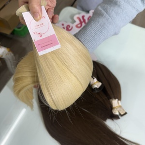 Tangle-Free Burmese Curly Bulk Hair For <b>Braids</b> 100% Human Hair Tangle-Free Used In Hair Manufacturing & Oem Supply - Product Image 2