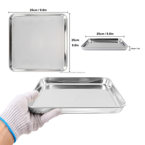 Bandeja de Instrumentos Quirúrgicos de Acero Inoxidable de Primera Calidad, Certificación CE ISO, OEM ODM, Tamaños Personalizados, Proveedor Mayorista - Product Image 3