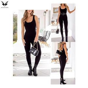 ชุดออกกำลังกายแบบจั๊มสูทผู้หญิง ผ้าคุณภาพดี ยืดหยุ่นสูง ใส่สบาย เหมาะสำหรับฟิตเนสและการฝึกซ้อม - Product Image 6