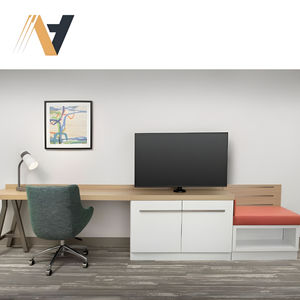 ชุดเฟอร์นิเจอร์ห้องนอนโรงแรมสไตล์อเมริกันสมัยใหม่สำหรับโครงการฮิลตัน การ์เด้น อินน์ พร้อมผู้ผลิต OEM โดยตรง - Product Image 2