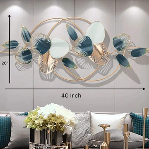 Bulk Supplier Metal Wall Art Home Decoration Living India Metal Iron Decorative Wall Pastel Color Decorative <b>Christmas</b> <b>Garlands</b> - Product Image 2