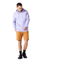 Shorts pour hommes 100 % coton biologique, extensibles dans 4 directions, écologiques, protection UV, séchage rapide, respirants, style urbain, taille mi-haute