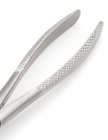 Pince d'extraction Routurier à mâchoire angulaire gauche, instrument d'exodontie dentaire en acier inoxydable chirurgical