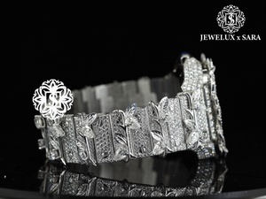 Reloj con Diamantes Blancos Iced Out Más Vendido con Piedras de Circonita Cúbica para Eventos Empresariales o Formales Disponible a Precio de Fábrica - Product Image 2