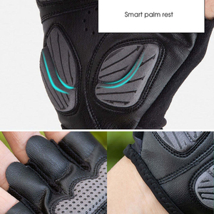 ถุงมือปั่นจักรยานแบบครึ่งนิ้วสำหรับแข่งขันออฟโรดกลางแจ้งรุ่นใหม่ สำหรับผู้ชายและผู้หญิง ผลิตจากโพลีเอสเตอร์ ประเทศปากีสถาน - Product Image 5