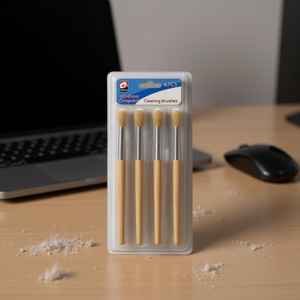 4 Cepillos de Limpieza para Ordenador de Madera - Product Image 2