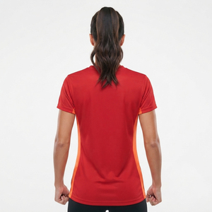 Camiseta de Boxeo Sublimada para Mujer, Logotipo Personalizado, Camiseta de Boxeo de Manga Corta Transpirable para Mujer, Camiseta de Entrenamiento de Boxeo para Gimnasio - Product Image 2