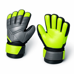 Durable Football Goalkeeper Gloves Full Finger PU Leather Non-Slip Breathable Adjustable Wrist Strap Unisex Sports Gear - Product Image 2