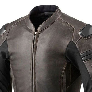 Blouson en cuir de motard respirant haut de gamme pour homme, en cuir de vachette durable, vêtements de moto modernes et tendance, personnalisation OEM - Product Image 3