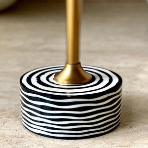 Concentric Drink <b>Table</b> Modern <b>Resin</b> <b>Top</b> and Base Drink <b>Tables</b> - Product Image 2