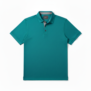 Camisa Premium Personalizada para Hombre, Transpirable, Tejida, 100% Algodón, Estampada, Antiarrugas, con Bolsillo y Forro de Cuello en Contraste - Product Image 2