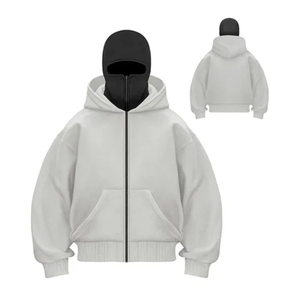 Sudadera con capucha de alta calidad con cremallera, unisex, con soluciones de marca privada para fabricantes de ropa. - Product Image 6