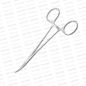 Pinzas Delicadas Crile de 5-1/2″ (14cm) Curvas, Pinzas Hemostáticas Delicadas con Mordazas Totalmente Dentadas para Cirugía Facial de Vaslcare - Product Image 4