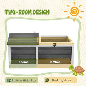 Casetta Classica Rettangolare in Legno di Abete per Piccoli Animali, Uso Interno/Esterno - Product Image 3