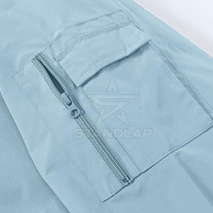 เสื้อแจ็คเก็ตกันน้ำ 100% โพลีเอสเตอร์สำหรับผู้ชาย ฤดูหนาว ขายส่ง ดีไซน์ใหม่ รับออกแบบโลโก้ เสื้อแจ็คเก็ตบอมเบอร์ผู้ชาย - Product Image 5