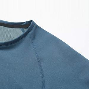 Sweat-shirts pour hommes 100 % coton, conçus sur mesure, vêtements de mode pour la saison hivernale avec technique de broderie et teinture unie - Product Image 3